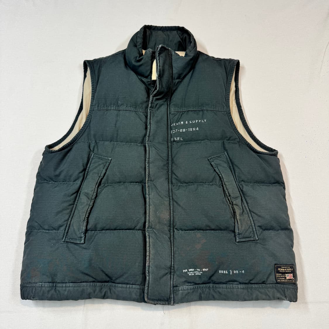 XL) 데님앤서플라이 덕다운 오리털 패딩 조끼 베스트 상품이미지1