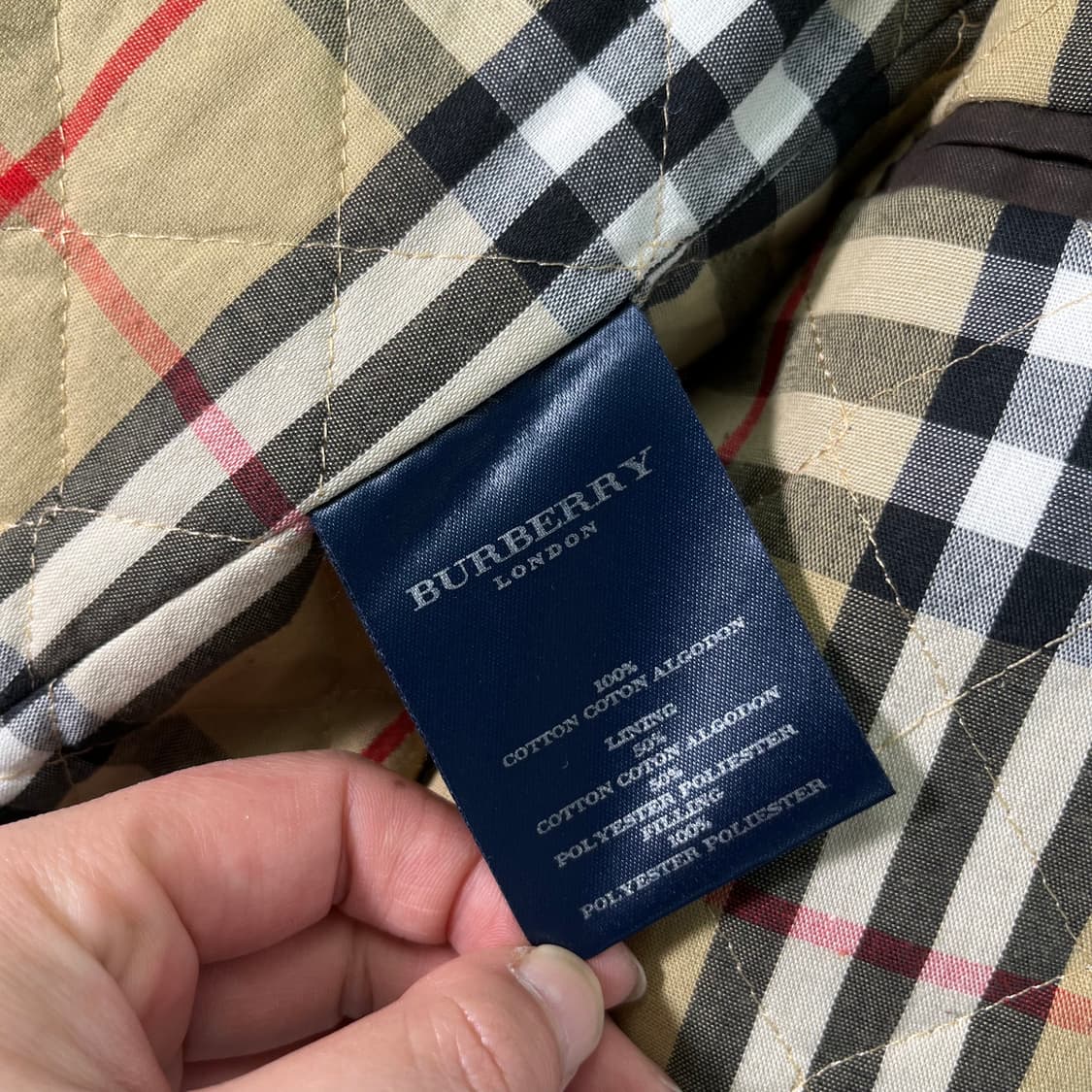 100 버버리 90s 왁스 자켓 상품이미지9