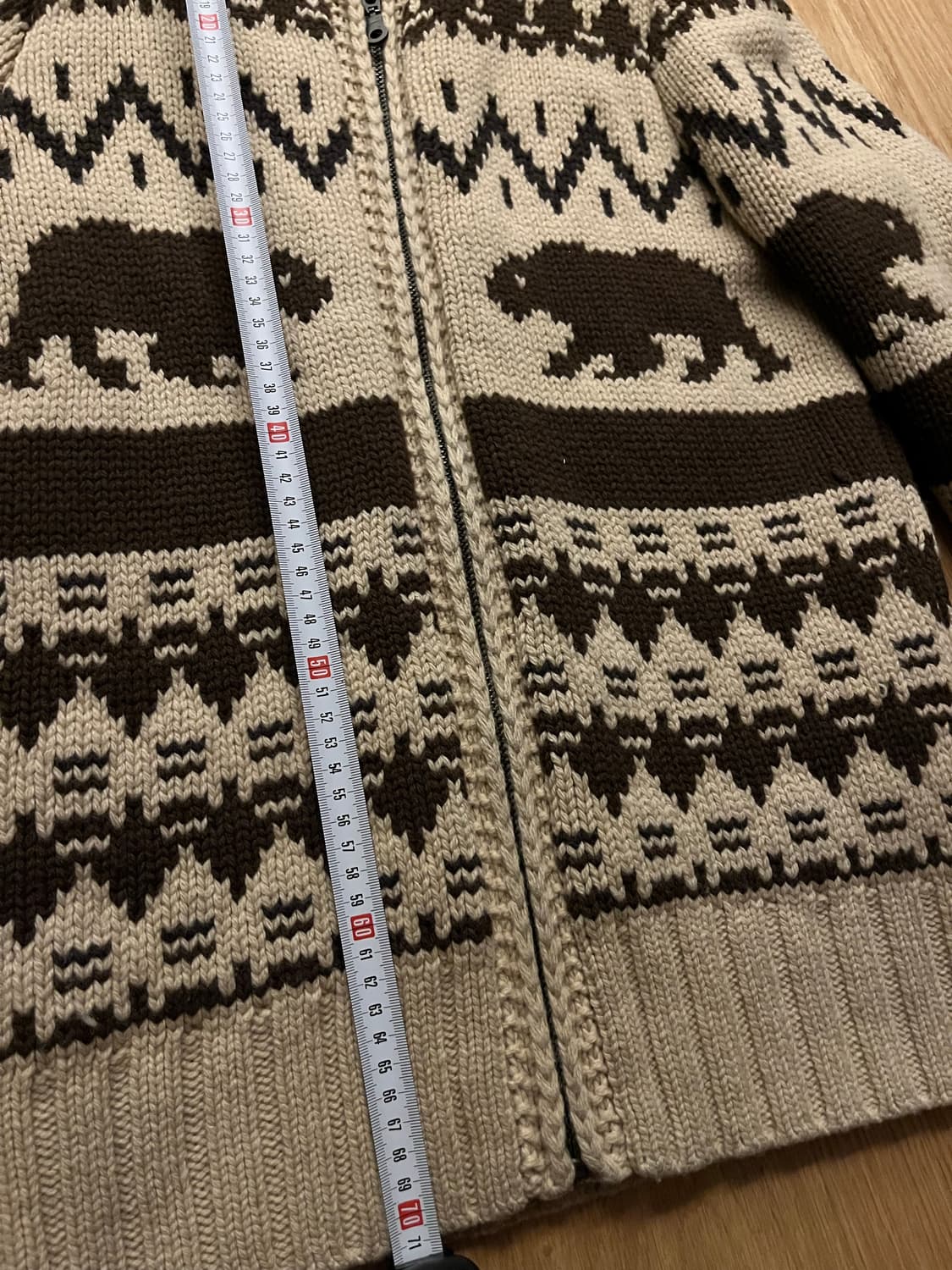 리바이스 베어 코위찬 니트 가디건 상품이미지6