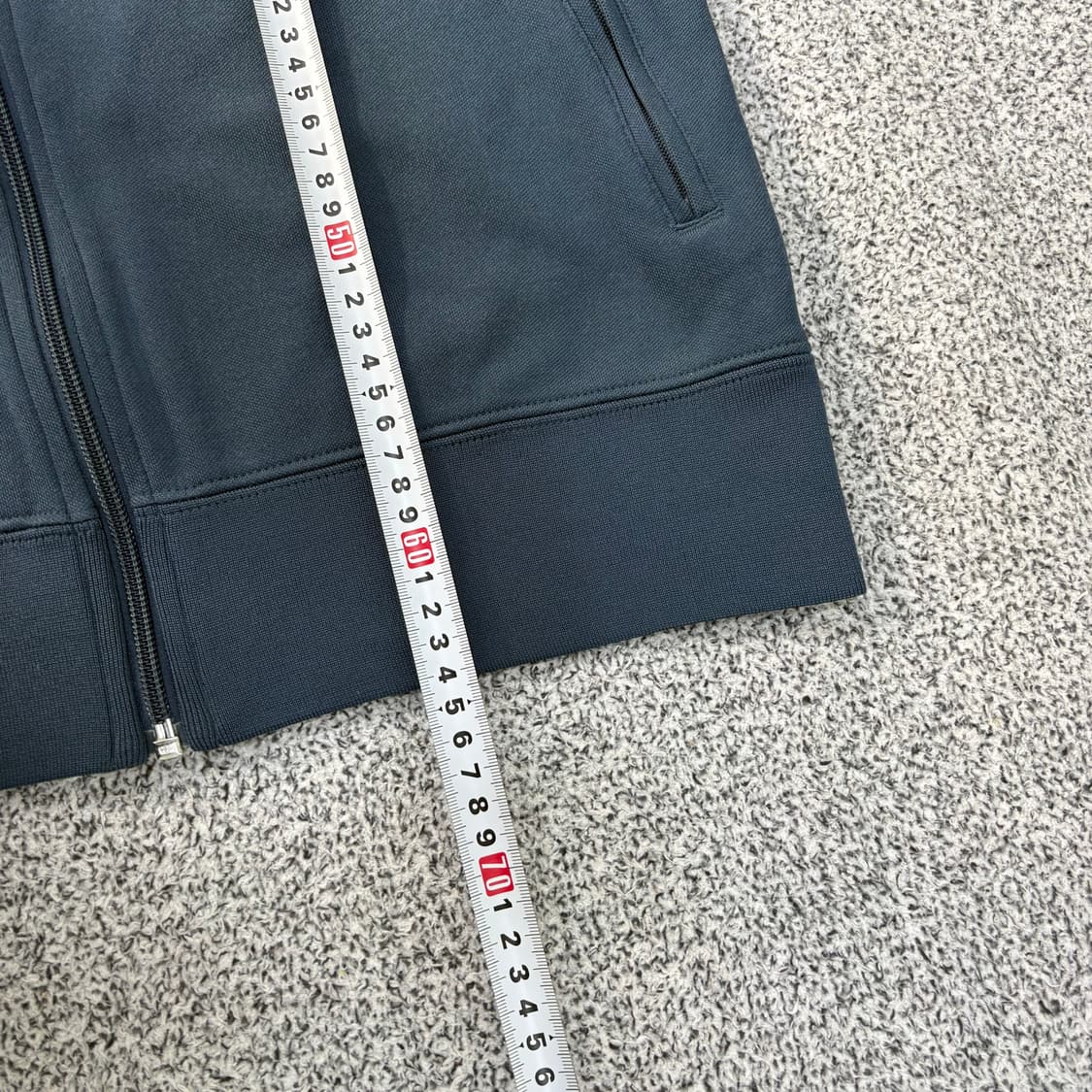 L 나이키 집업 져지 자켓 네이비 0319J 상품이미지7