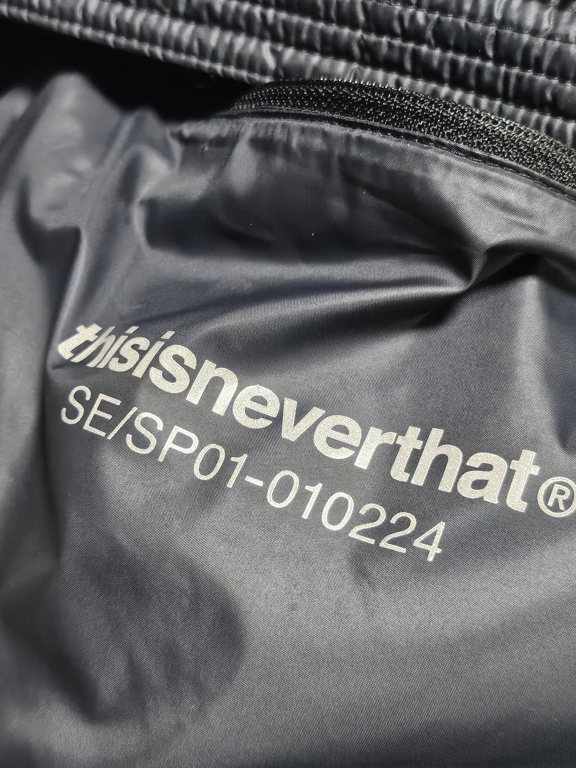 디스이즈네버댓 디네댓 퍼텍스 구스다운 패딩 블랙 XL 상품이미지9