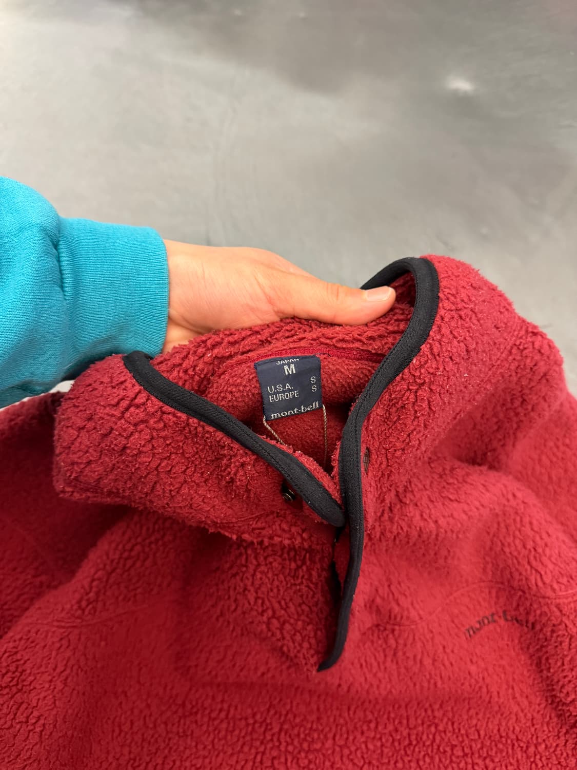 2000s MONTBELL FLEECE PULL OVER 몽벨신칠라자켓 상품이미지6