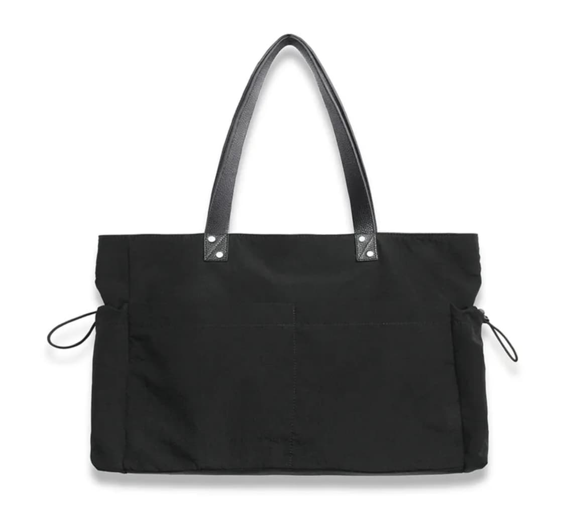 도프제이슨 레더 핸들 보스턴백 BLACK 상품이미지3