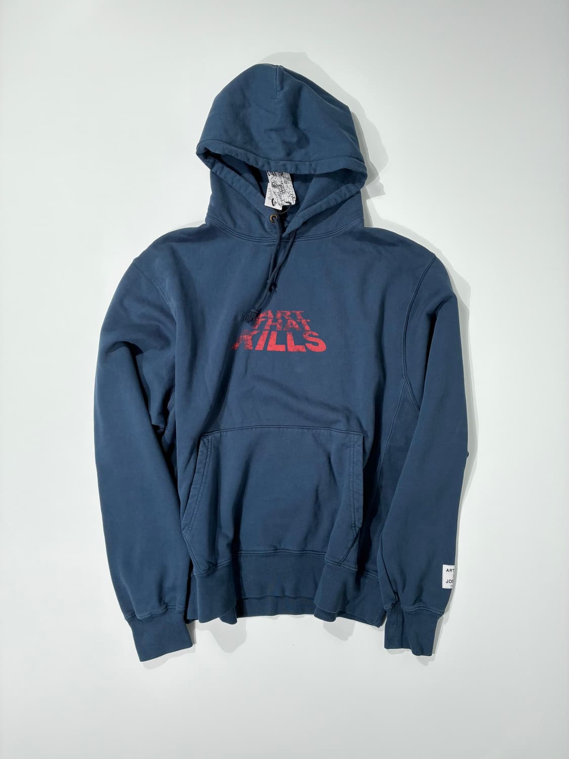 갤러리 디파트먼트 ATK 스택드 로고 후드 티셔츠 네이비 상품이미지1