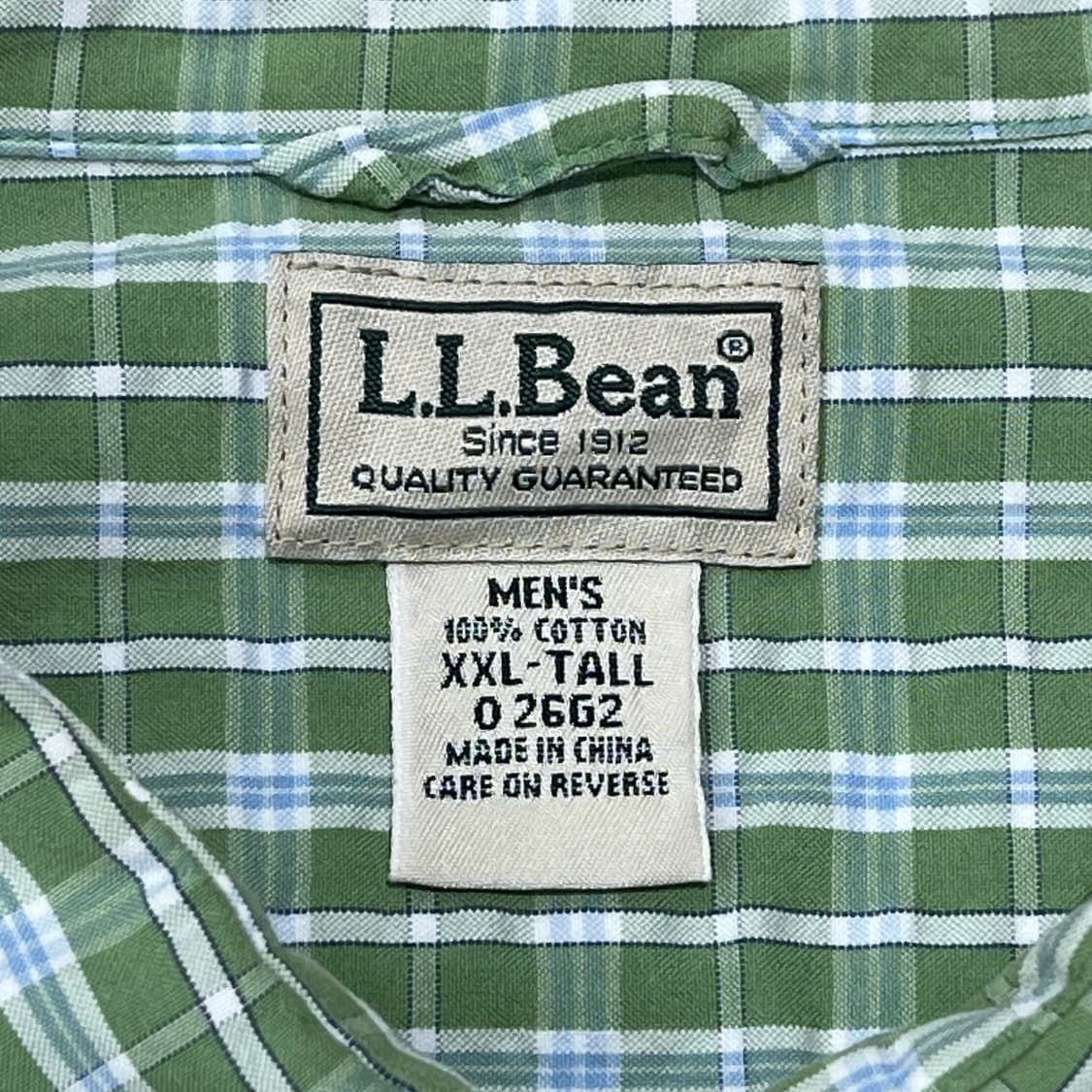 엘엘빈 체크 하프셔츠 s10663 상품이미지5