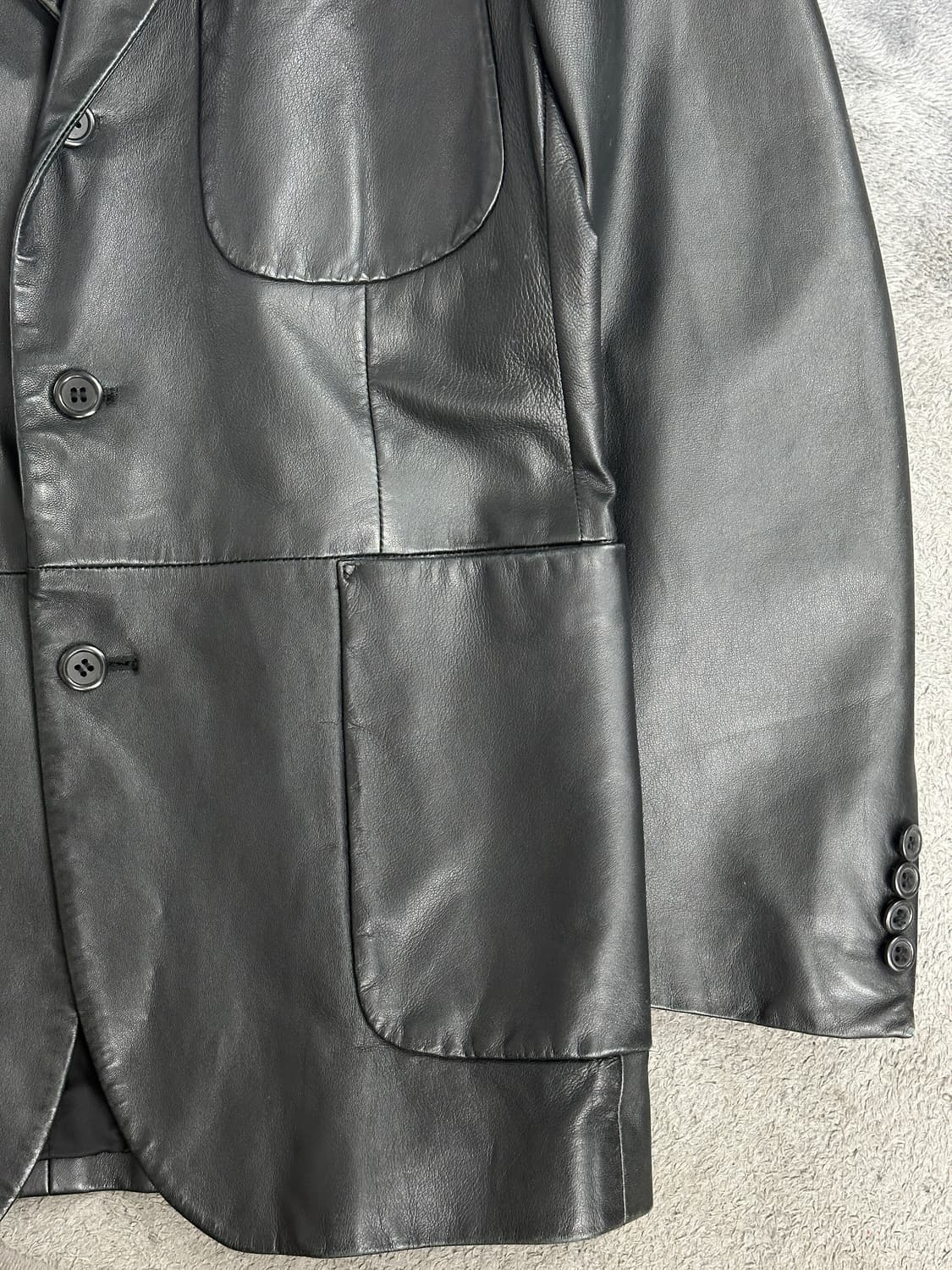 90s 폴로랄프로렌 램스킨 블레이져 50 상품이미지5