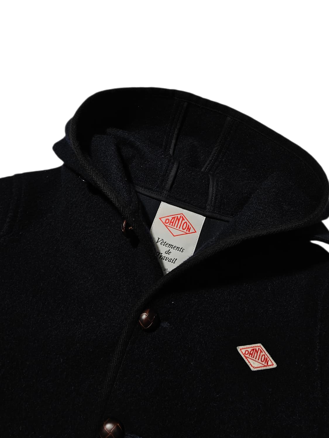 단톤 Danton 후디드 울코트 네이비 36 상품이미지3