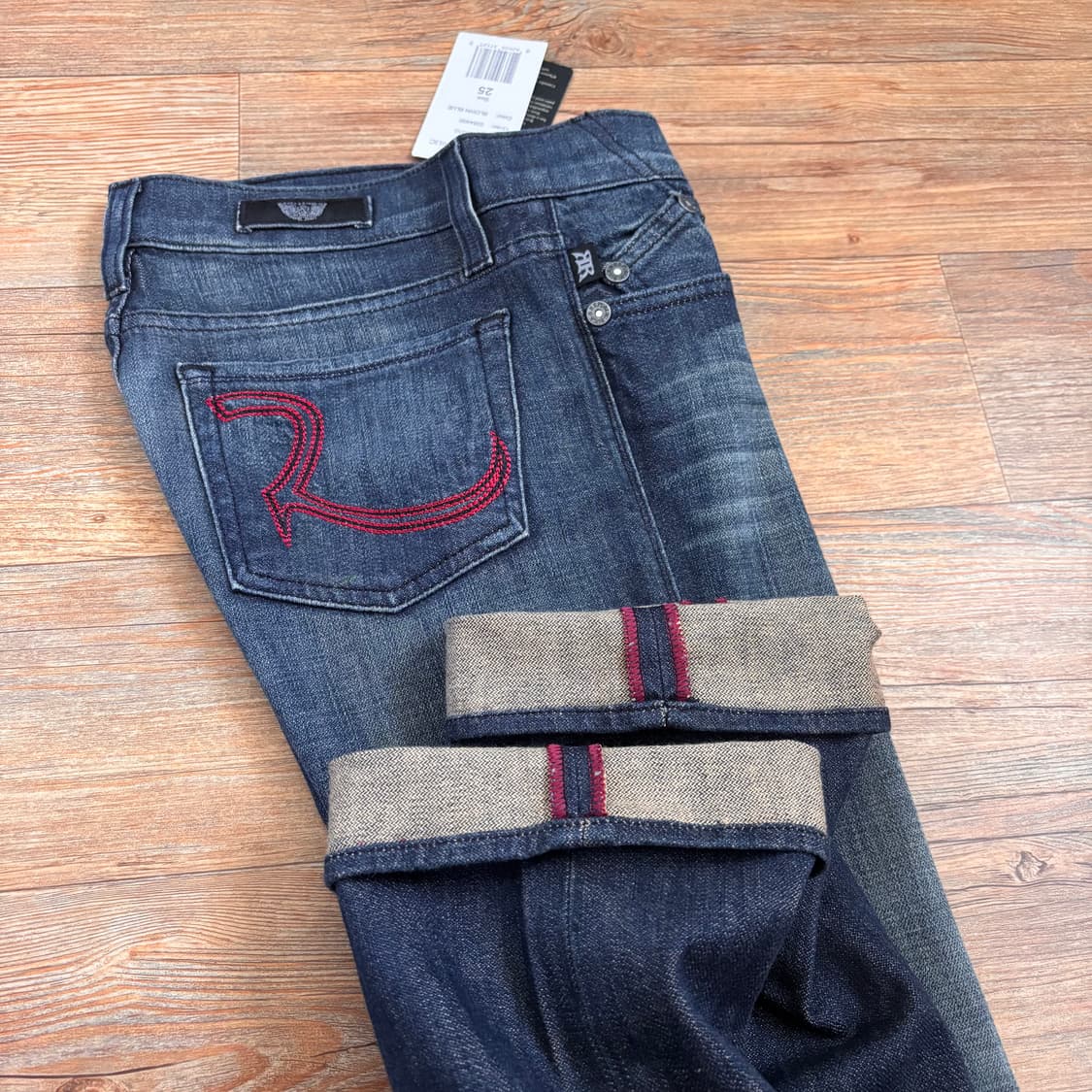 새제품 RR 미국 락앤리퍼블릭 25 청바지 데님 슬림 일자  상품이미지4