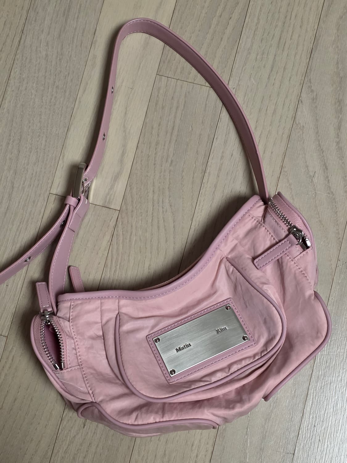 Matin Kim MADELEINE ROUND BAG IN PINK 상품이미지1