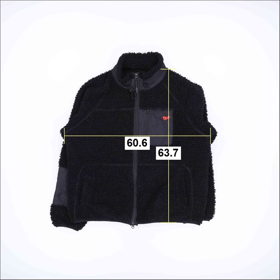 [1] 키르시 체리 베어 후리스 집업 저지 0105J 상품이미지6