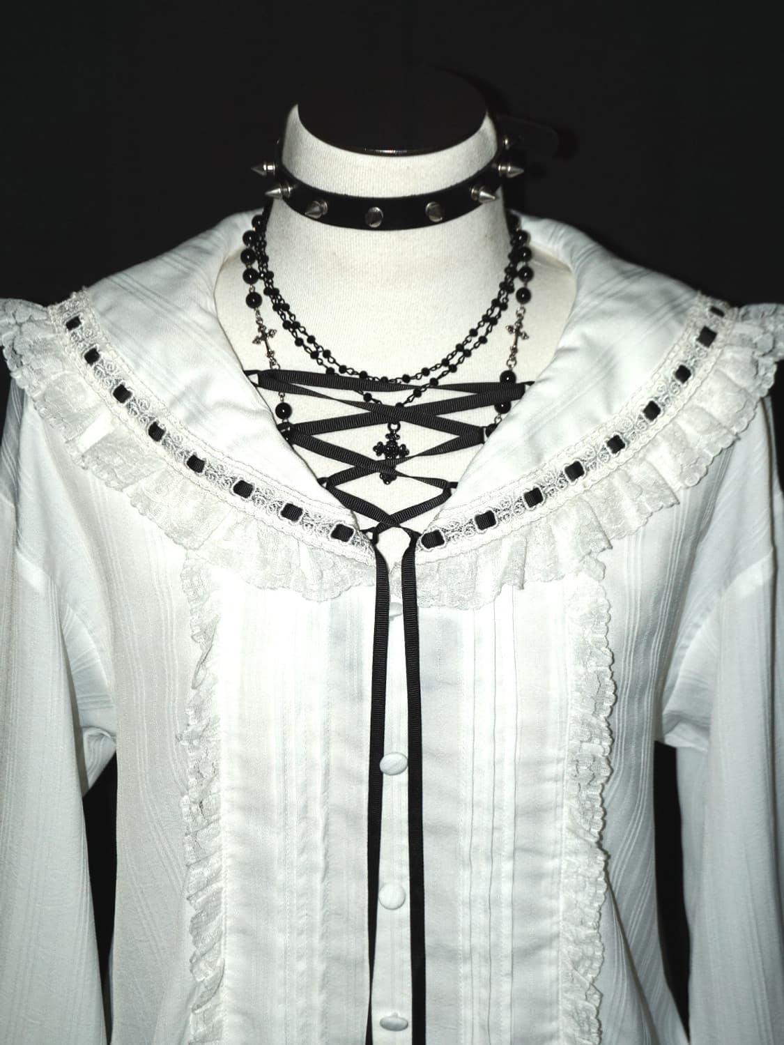 (secret honey) gothic lace sailor  상품이미지5