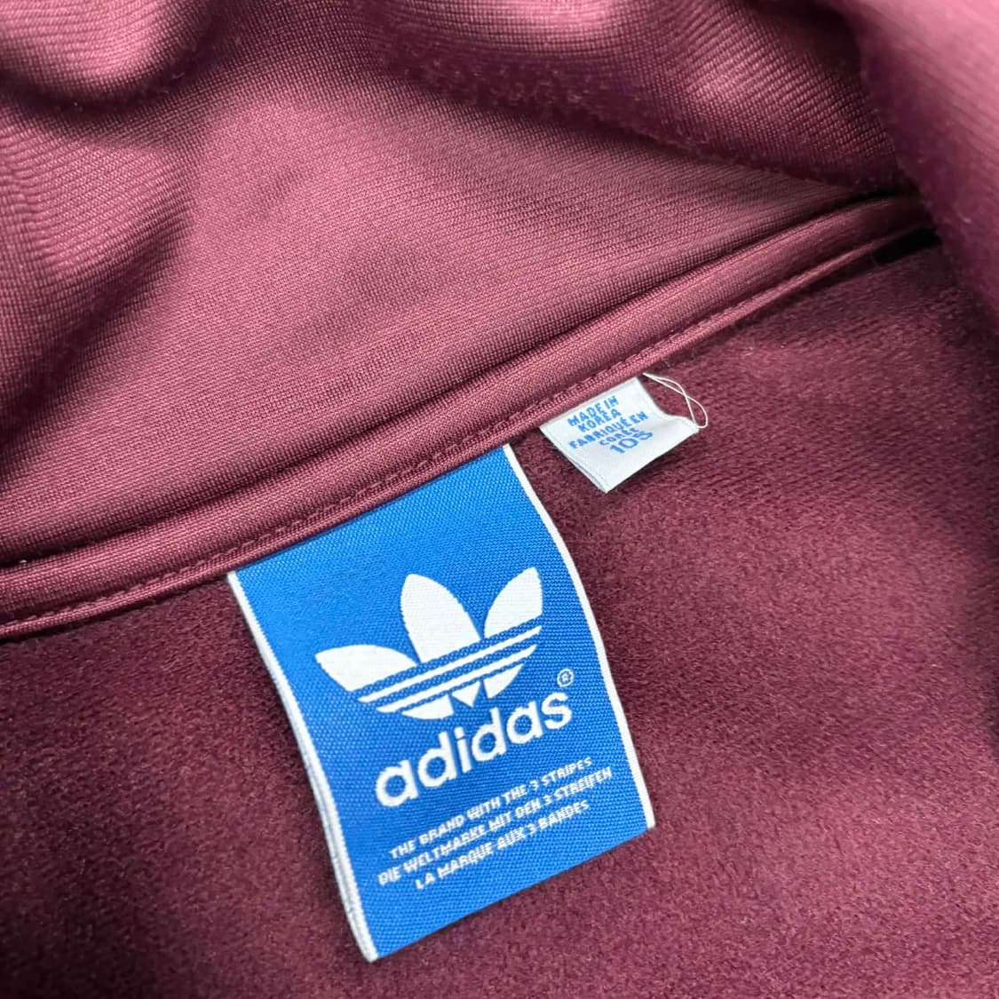 아디다스 구파이어버드 마룬 버건디 대장급 트랙탑 희귀져지(105) 상품이미지7