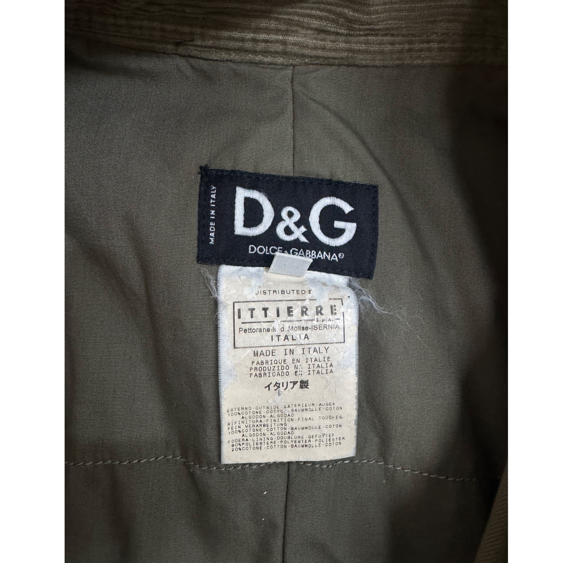 1998 dolce & gabbana field jacket 상품이미지10