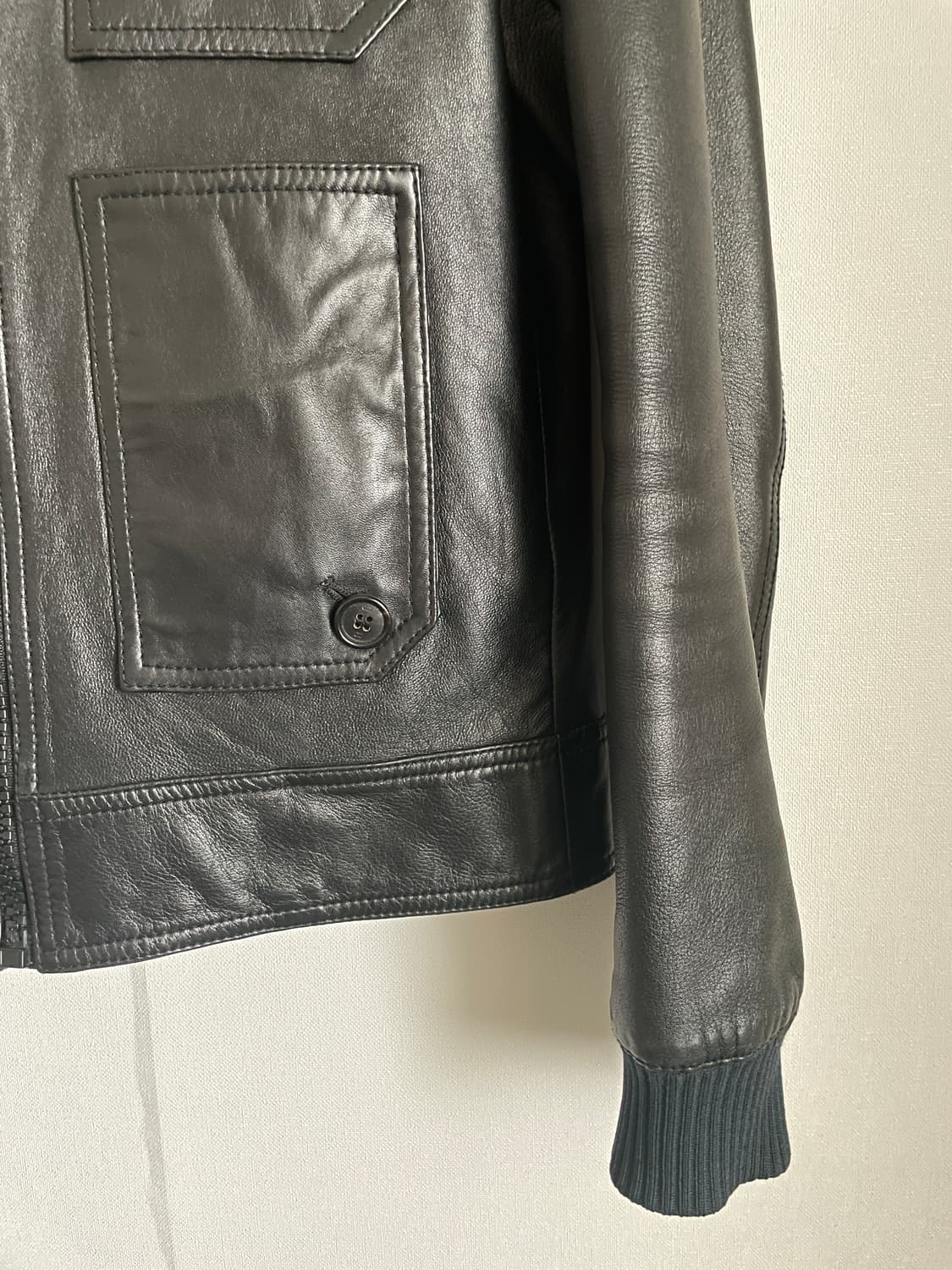 디올 옴므 07ss 4포켓 레더 자켓 상품이미지6