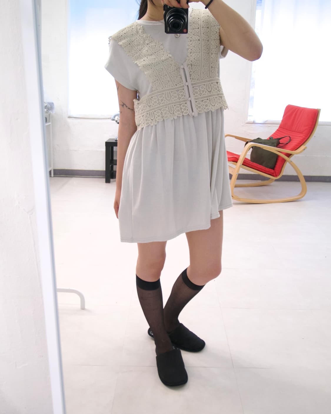 [Rose Farm] crew neck tunic + bustier 상품이미지3