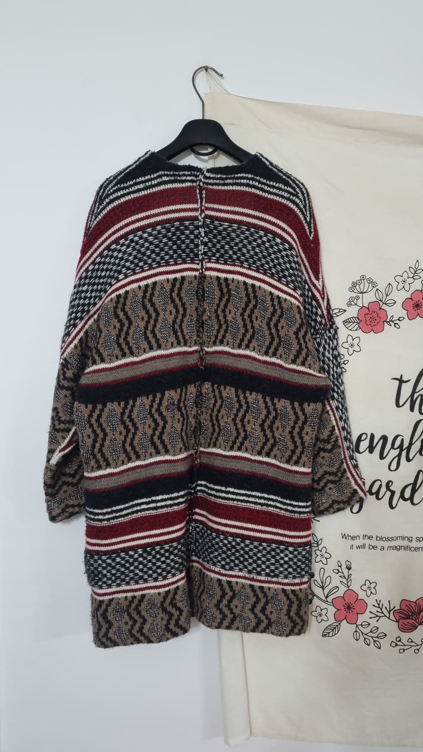 [maje]에스닉 오픈 니트 가디건 80 상품이미지5