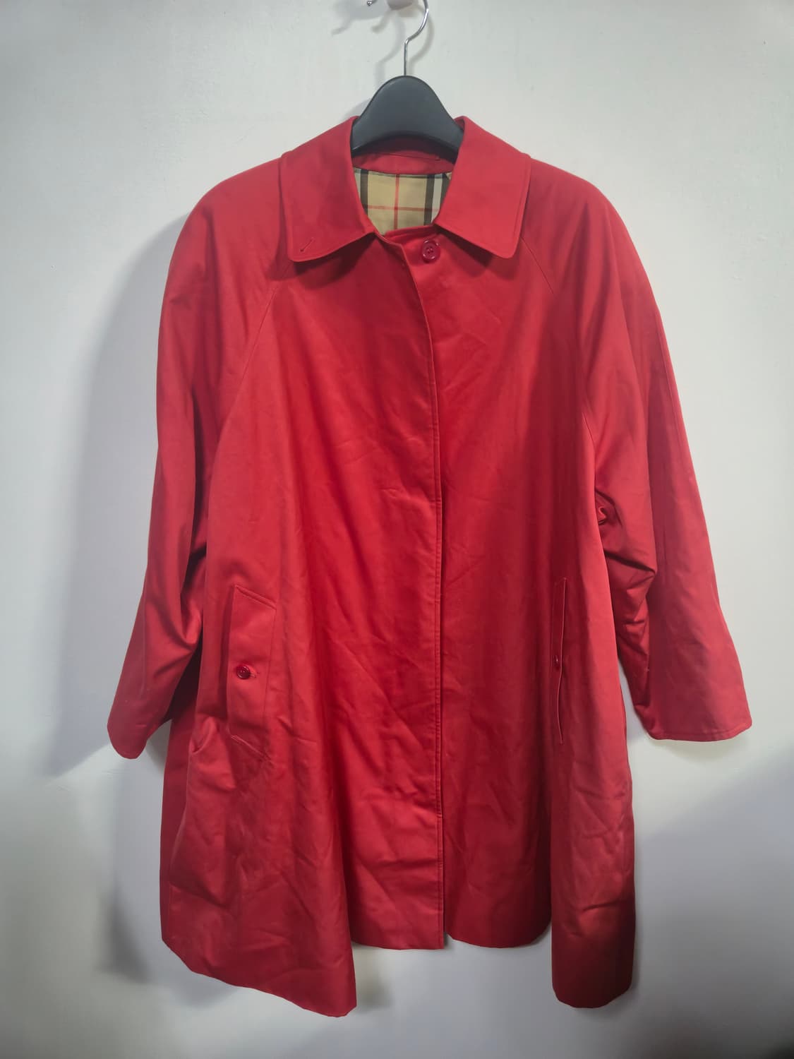 버버리 레드자켓 상품이미지1