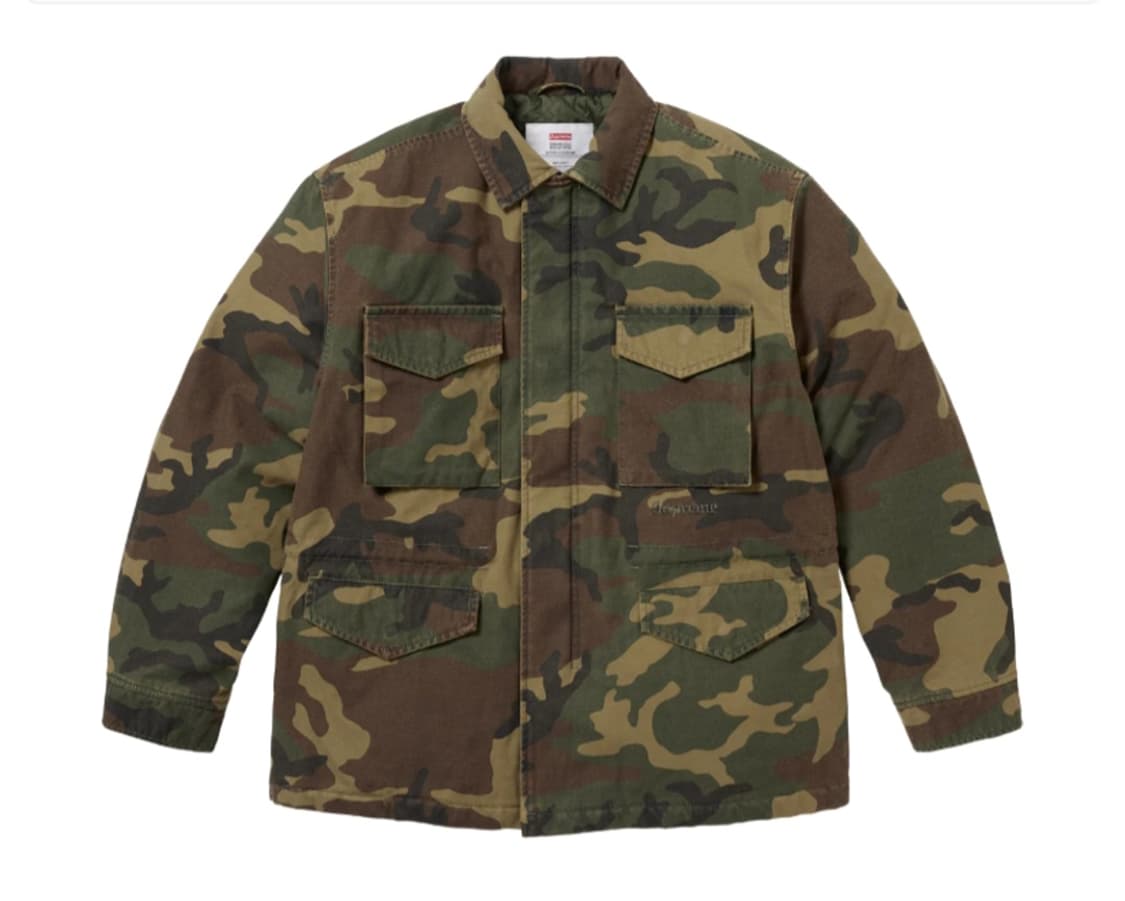 슈프림 AOI 크로스 m52 자켓카모 XL 상품이미지2