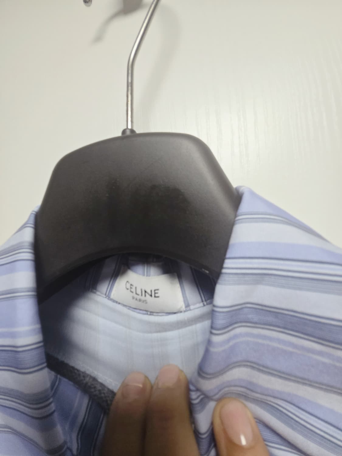 셀린느 레이어드 셔츠가디건 상품이미지2