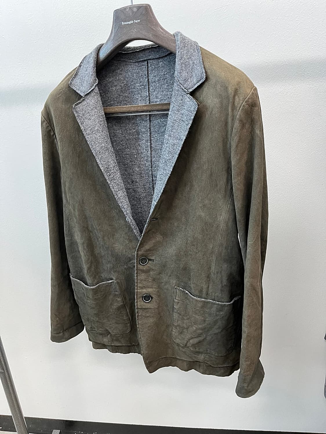 105) 시리즈 빈티지 가죽 블레이져  상품이미지1