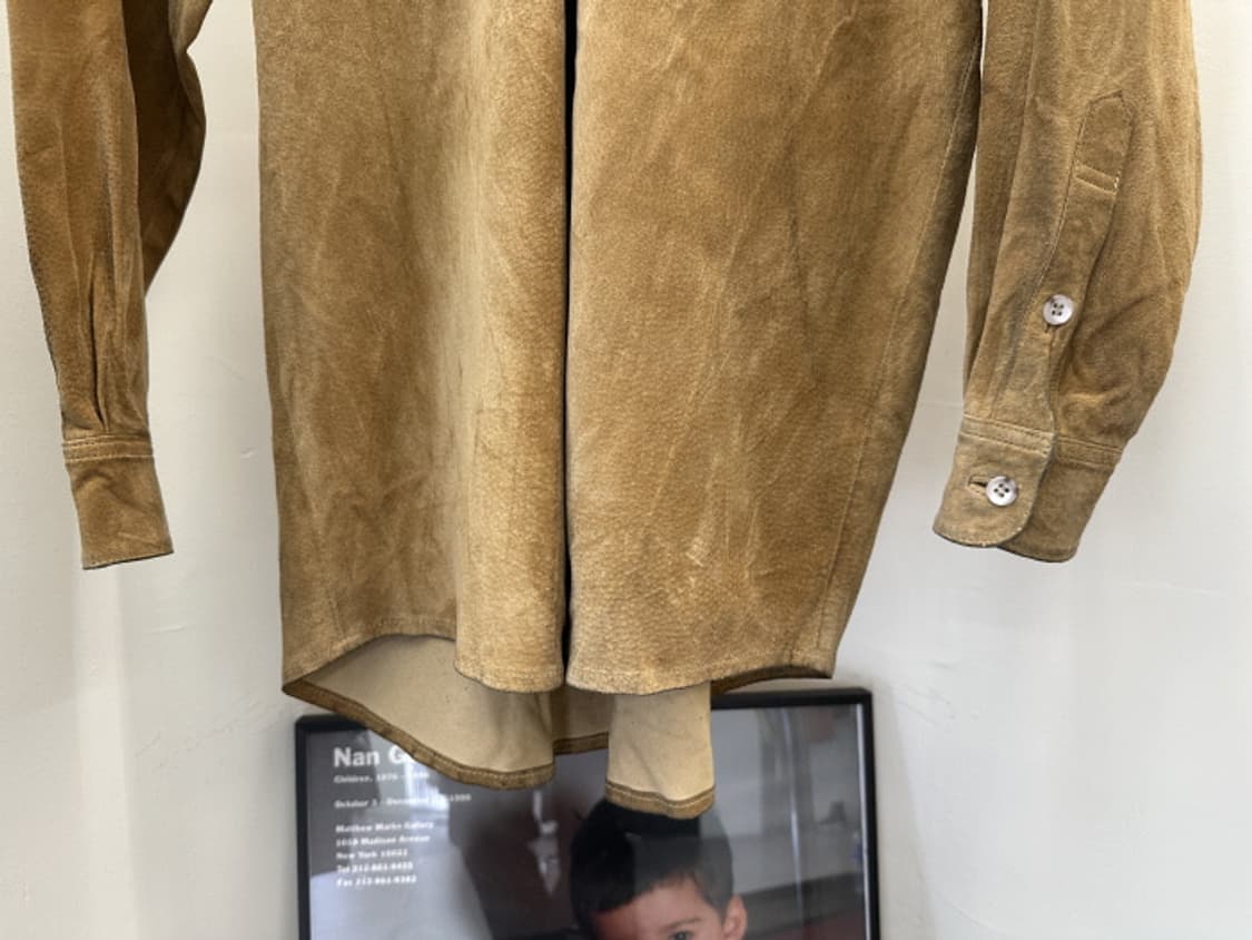 90’s Q for C leather shirts 상품이미지7