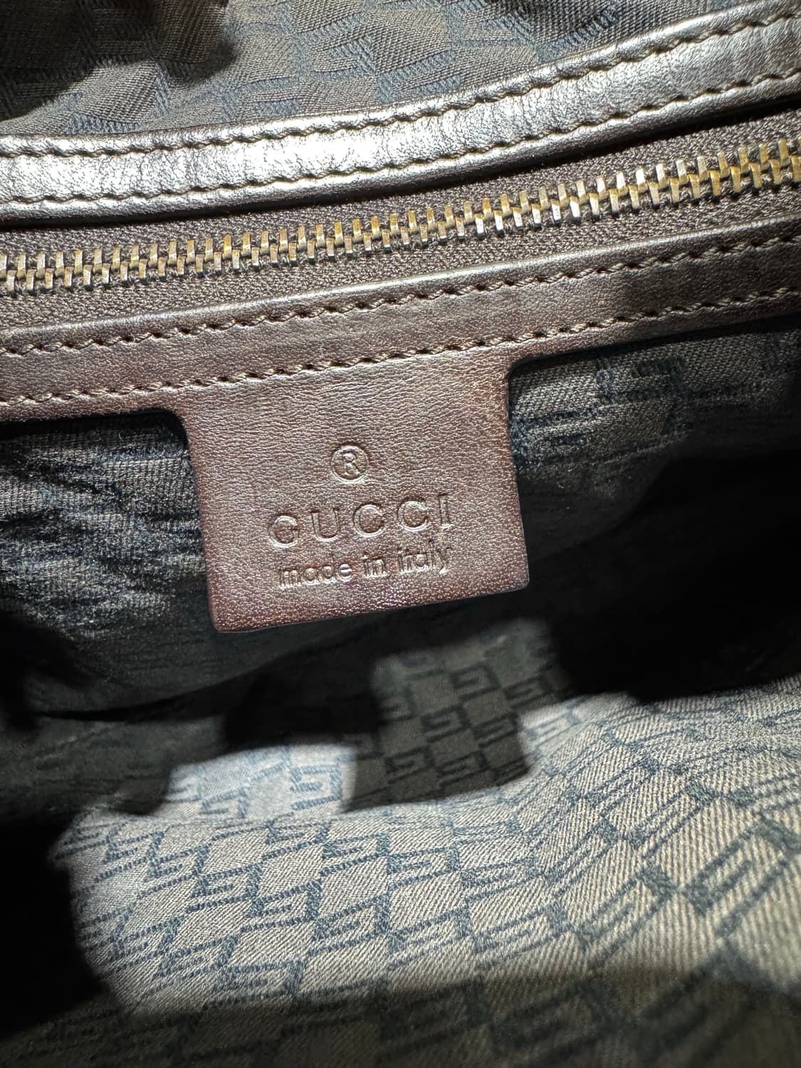 구찌 스티치 캔버스 호보백 상품이미지6