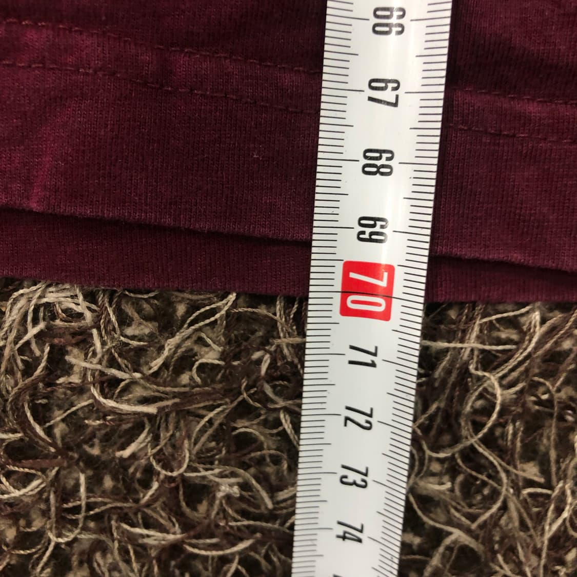 L 디키즈 버건디 로고 반팔 티셔츠 상품이미지7