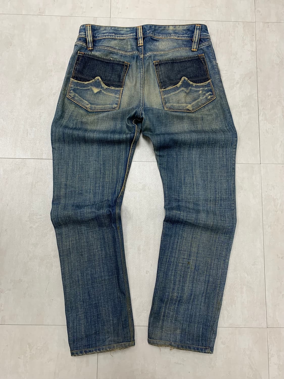 디젤 옐로우 워싱 데님 팬츠 #100 상품이미지8