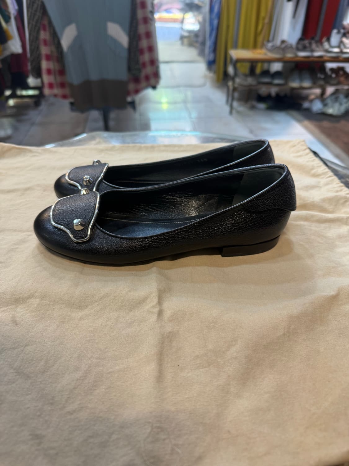 36반/235 정품 발렌시아가 발레 플렛 슈즈 팝니다 상품이미지4