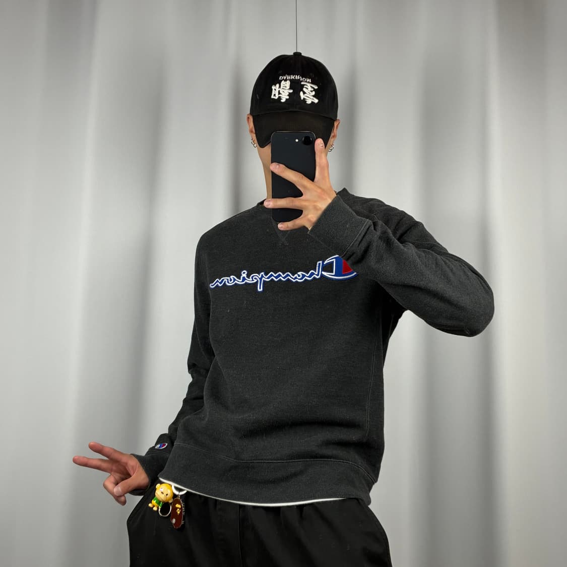 <챔피온 패치 로고 맨투맨> No.1573 상품이미지2