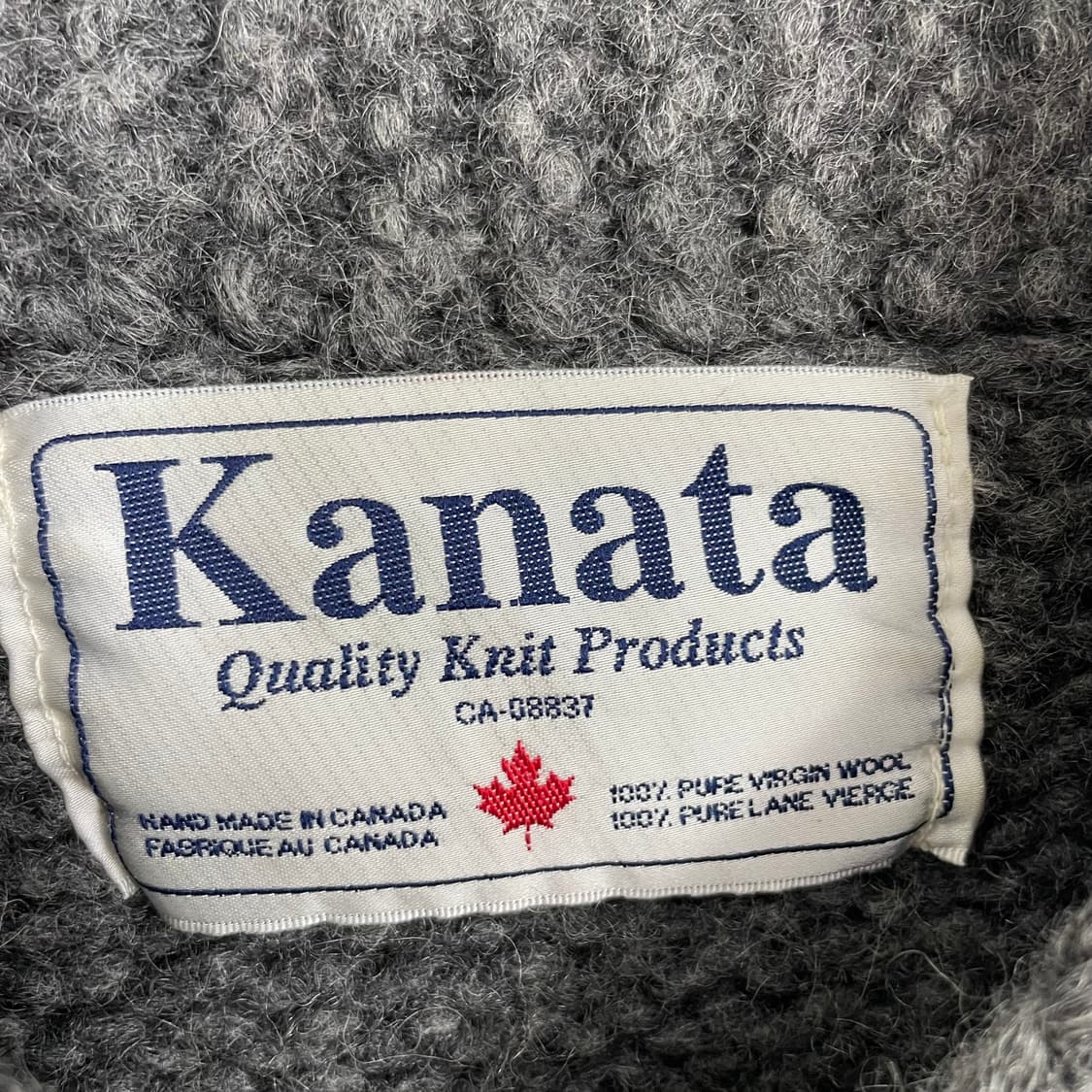 CANADA Kanata 카나타 버진울 코위찬 상품이미지10