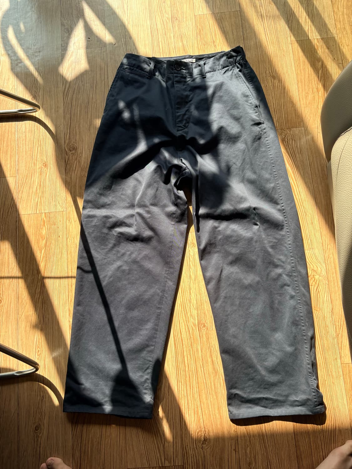 오라리 와이드 치노팬츠 5SIZe 상품이미지1