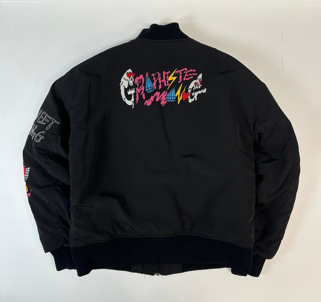 Man g 스튜디오 패치 ma-1 자켓  상품이미지3