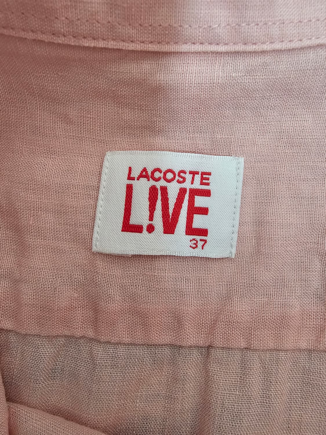 라코스테 여성 린넨셔츠 37 (85) 상품이미지3