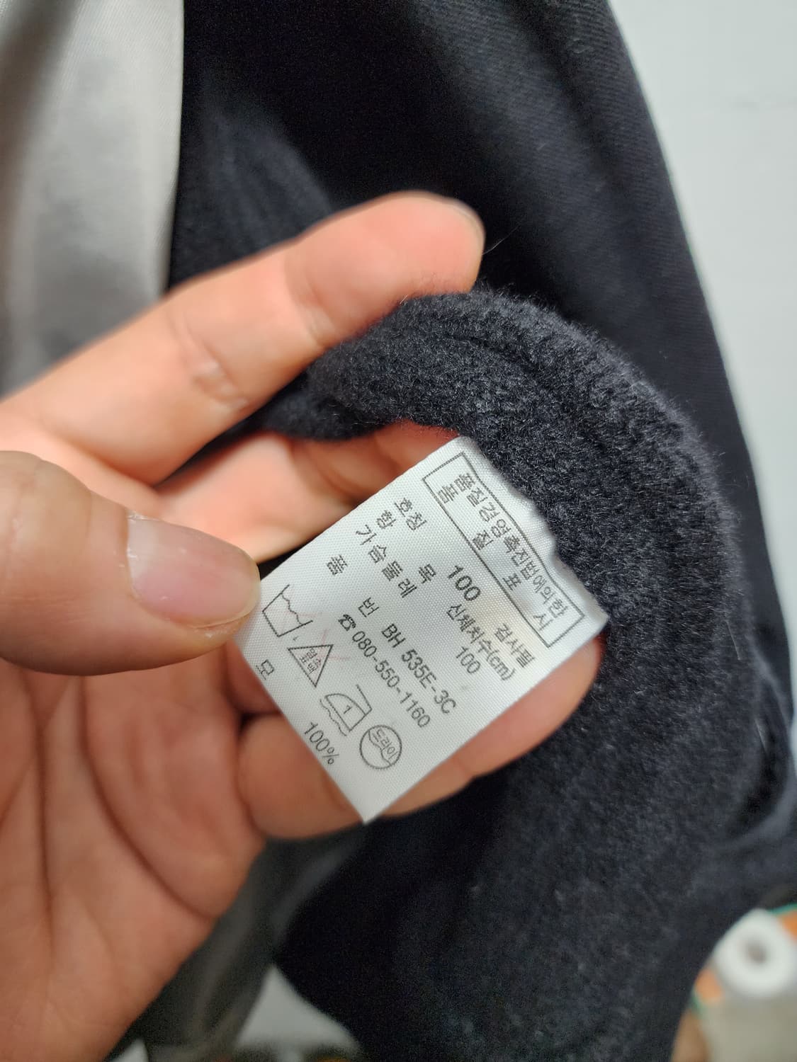 라코스테 스틸로고 wool 니트집업 (내피포함) 상품이미지9