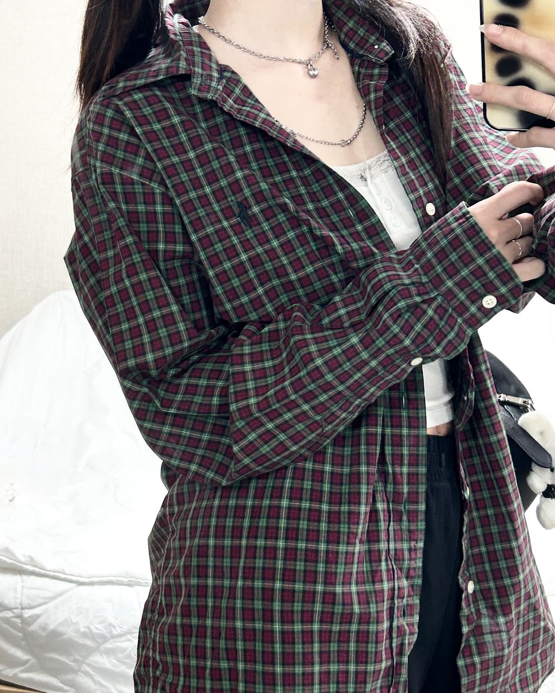 폴로 블랙포니 체크 셔츠 상품이미지3