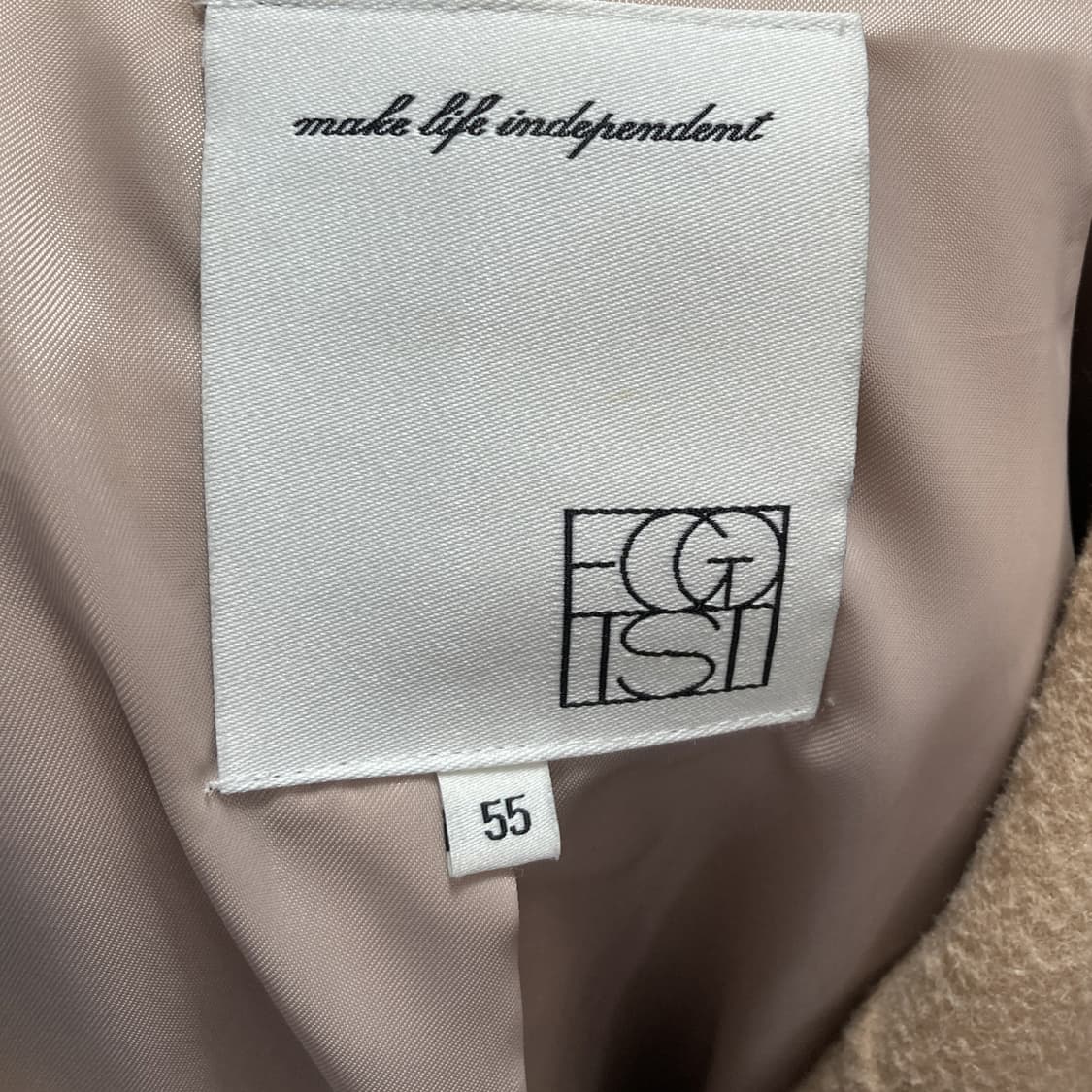 에고이스트 소프트 핸드메이드 벨티드 롱코트  상품이미지4