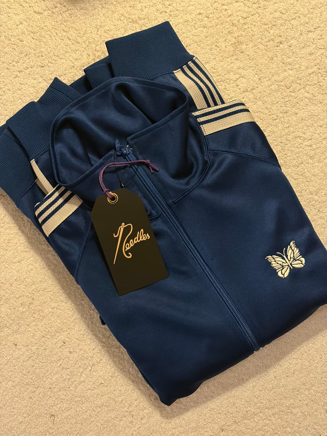 니들스 트랙 자켓 로얄 블루 L 상품이미지1