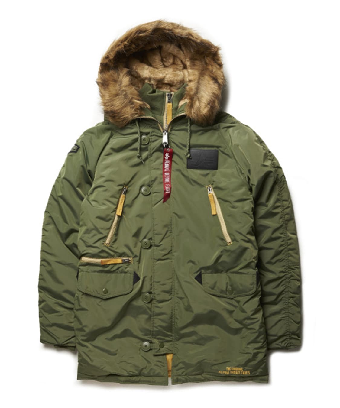 alpha 알파 N-3B 오리지널핏 인클레멘트 세이지 올리브 그린 상품이미지9