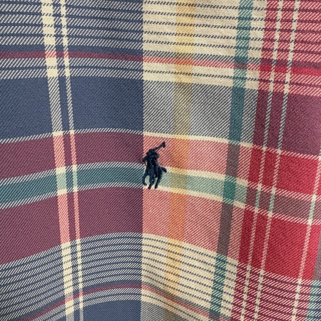 폴로 랄프로렌 커스텀핏 마드라스 체크셔츠 / XL 상품이미지5