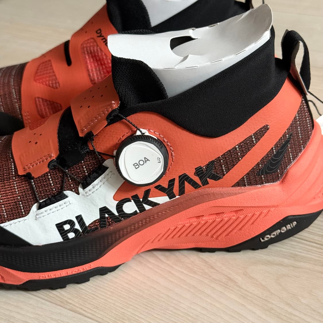 (새상품) 블랙야크 스카이 애로우 D TR 트레일 러닝화 레드 235 상품이미지5