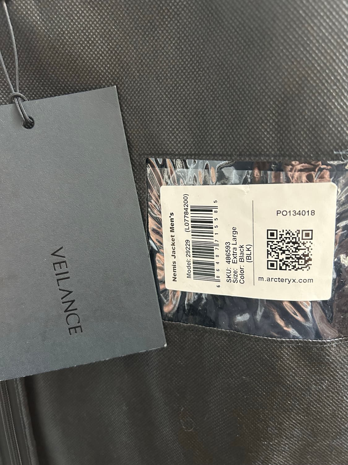 베일런스 네미스 자켓 XL 판매합니다. 상품이미지3