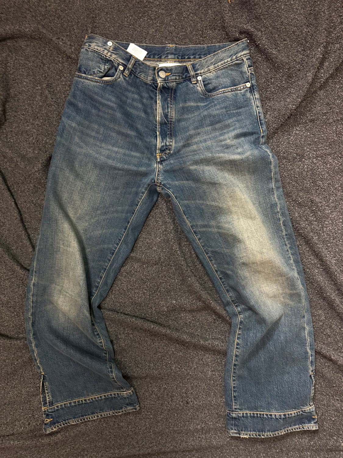 Masion Margiela 17AW Cuffs Denim Pants 상품이미지1