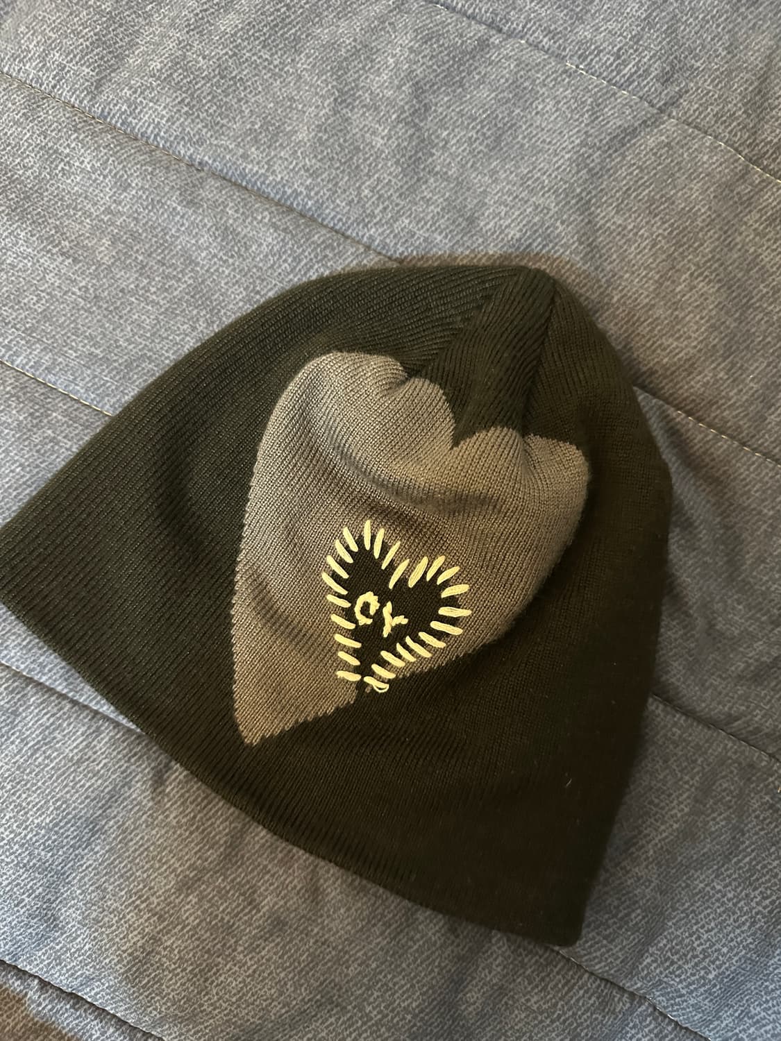 오와이 블랙 하트 비니 최상급 택포 상품이미지1