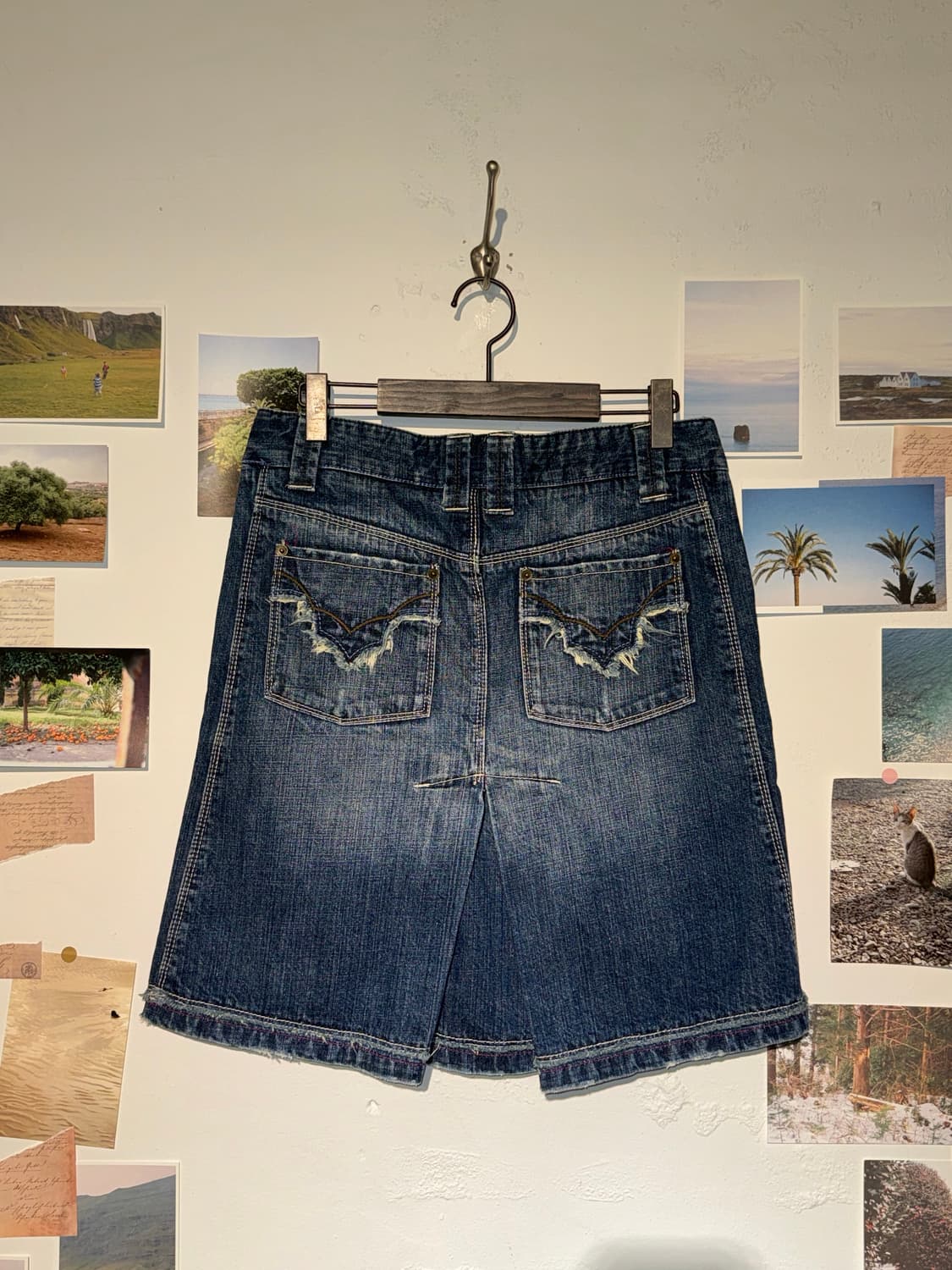 olive des olive 데님 스커트 상품이미지8