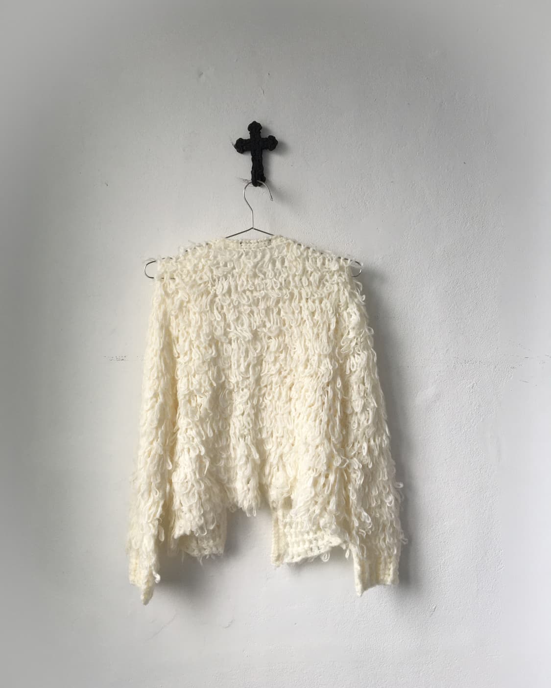 Fluffy knit open cardigan 상품이미지5