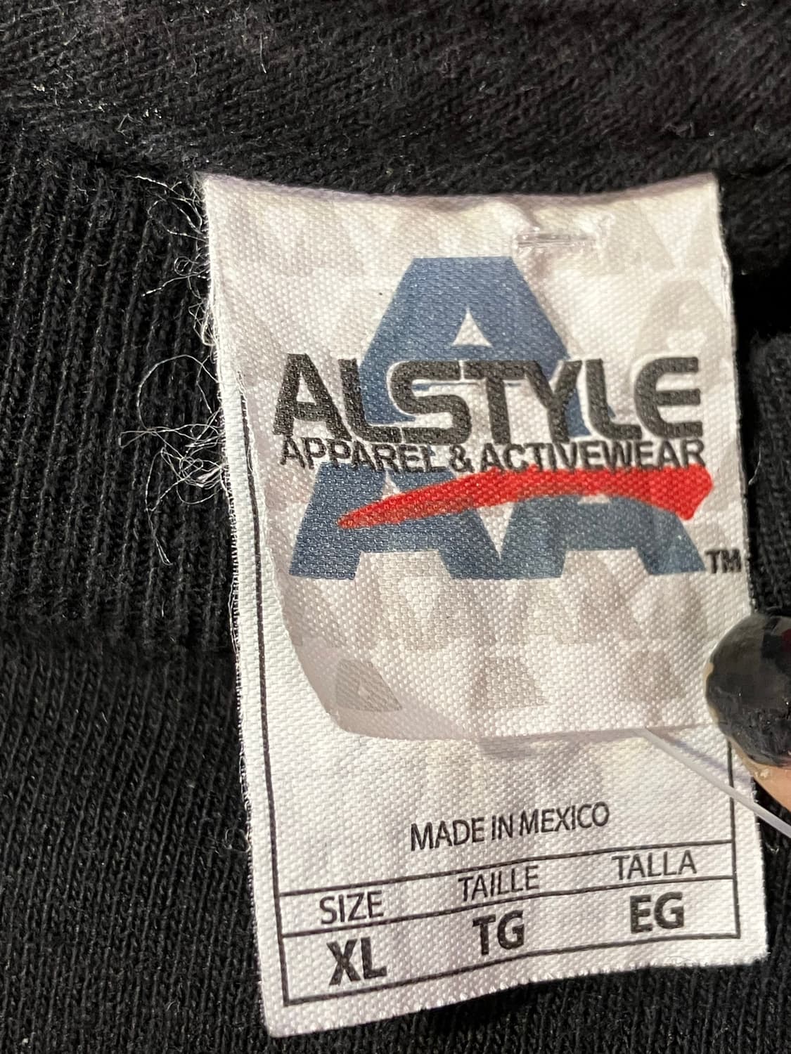 ALSTYLE 반팔 블랙 XL  #csz1675 상품이미지6