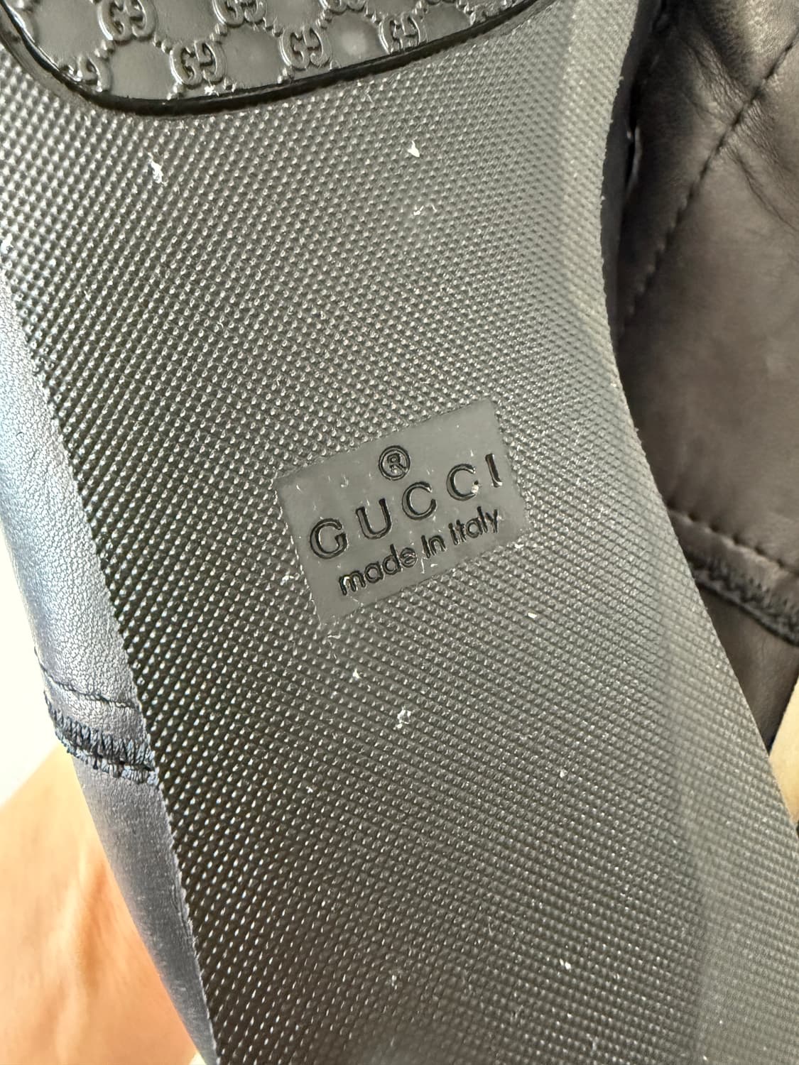 [EU37]구찌(GUCCI) 레더 스니커즈(ITALY) 상품이미지10