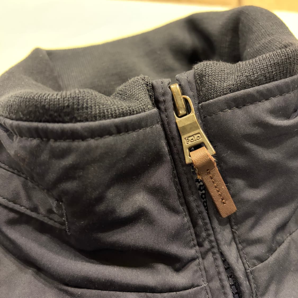 [S] 폴로 랄프로렌 폴리쉘 기모안감 네이비 블루종 자켓 C173 상품이미지4