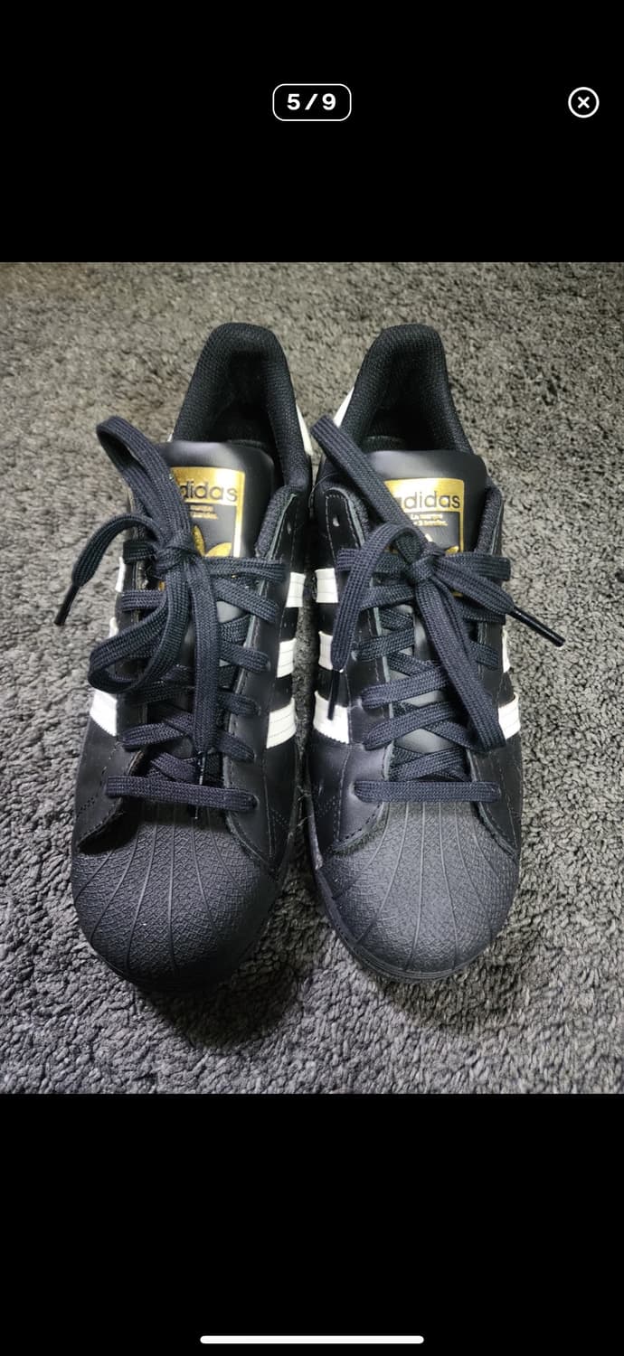 아디다스 슈퍼스타 블랙 264 상품이미지2